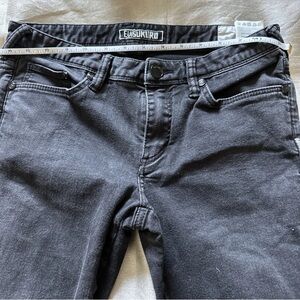 Evisu Dark Gray Women's Slim Jeans